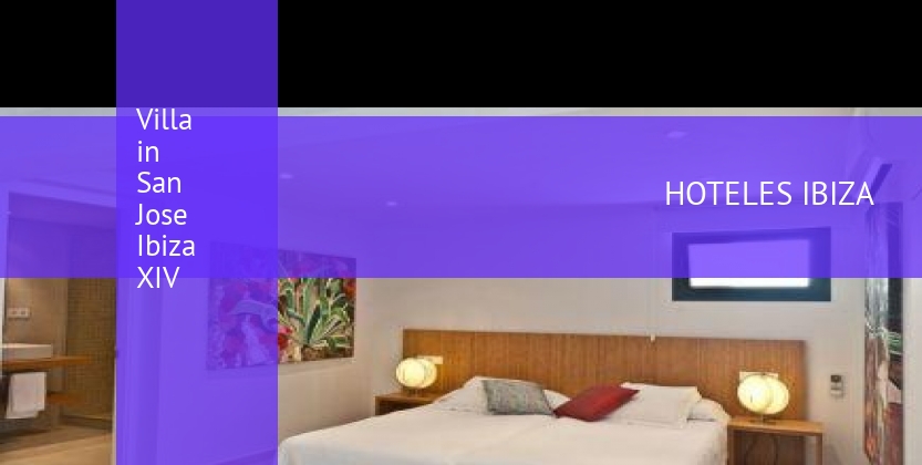 Villa in San Jose Ibiza XIV booking