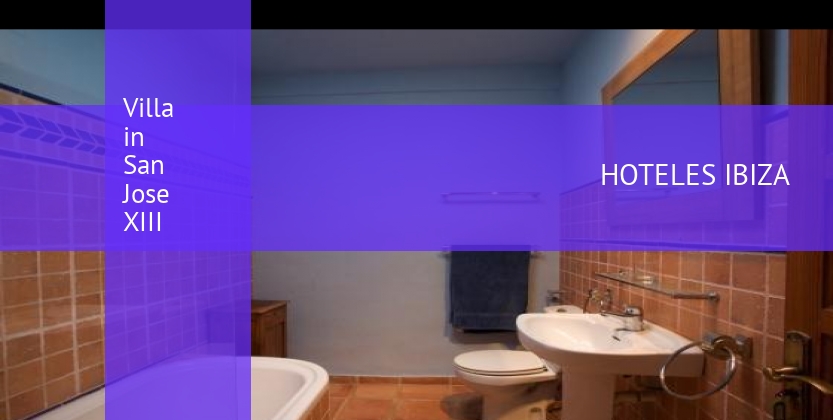 Villa in San Jose XIII booking