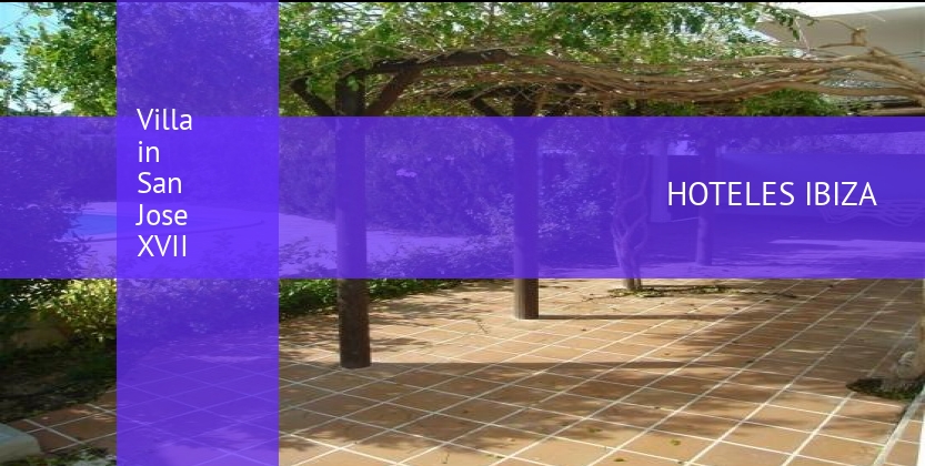 Villa in San Jose XVII booking