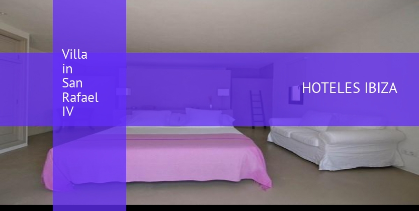 Villa in San Rafael IV booking
