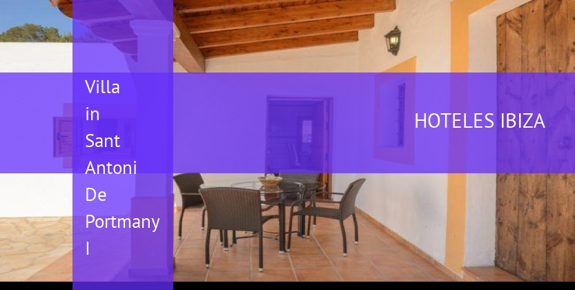 Villa in Sant Antoni De Portmany I baratos