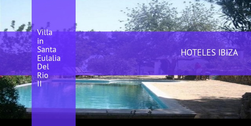 Villa in Santa Eulalia Del Rio II barato