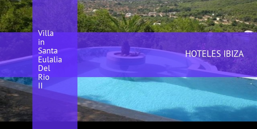 Villa in Santa Eulalia Del Rio II baratos