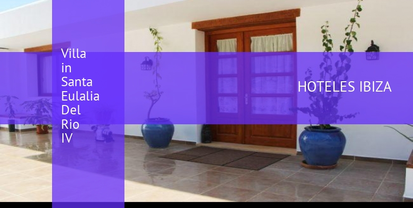 Villa in Santa Eulalia Del Rio IV barato