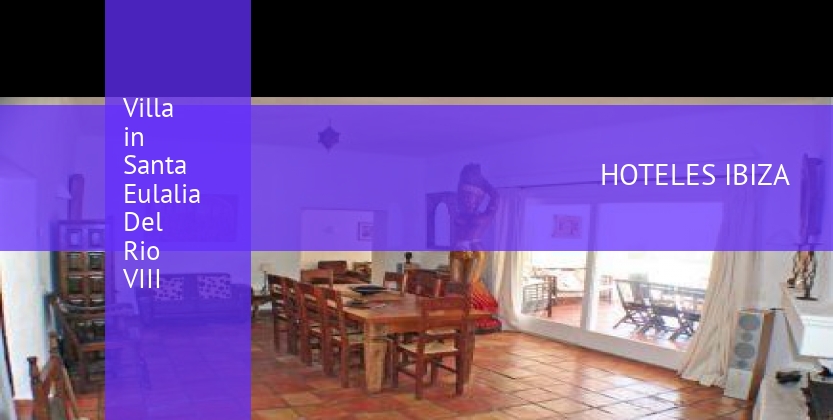 Villa in Santa Eulalia Del Rio VIII baratos