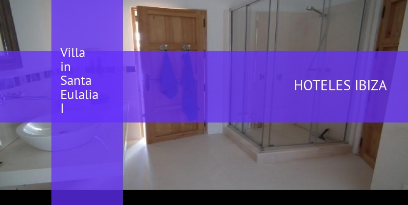 Villa in Santa Eulalia I booking