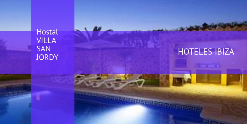 Hostal VILLA SAN JORDY barato