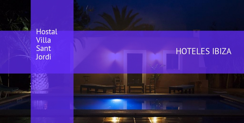 Hostal Villa Sant Jordi baratos