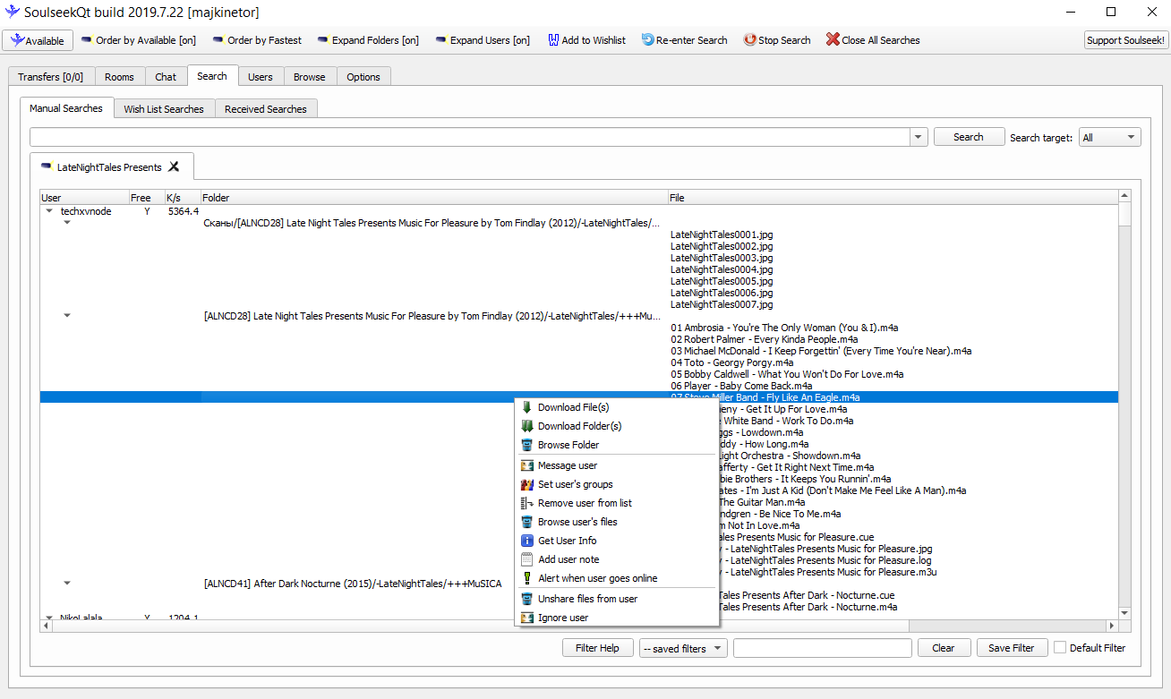 SoulseekQT 2018.11.16 - Download for Mac Free