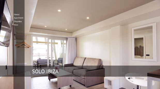 Hostal Aparthotel Orquidea Ibiza dormitorio