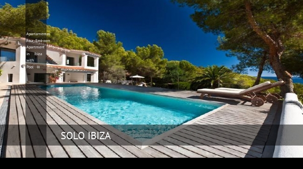 Apartamentos Four-Bedroom Apartment in Ibiza with Pool III