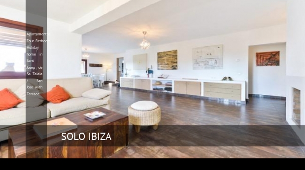 Apartamentos Four-Bedroom Holiday home in Sant Josep de Sa Talaia / San Jose with Terrace