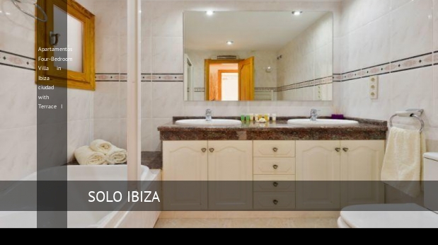 Apartamentos Four-Bedroom Villa in Ibiza ciudad with Terrace I