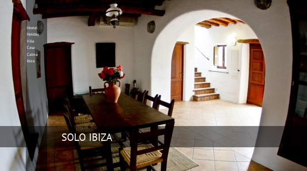 Hostal Holiday Villa Casa Calma Ibiza dormitorios