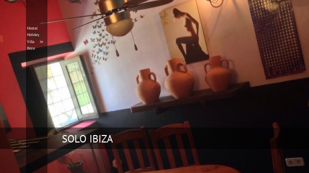 Hostal Holiday Villa in Ibiza mascota