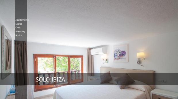 Apartamentos Secret Oasis Ibiza-Only Adults habitacion