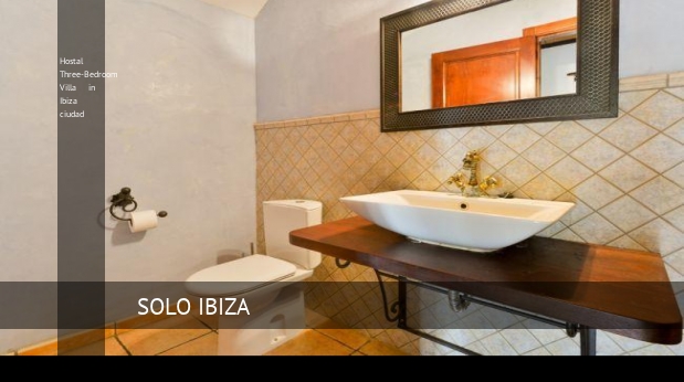 Hostal Three-Bedroom Villa in Ibiza ciudad
