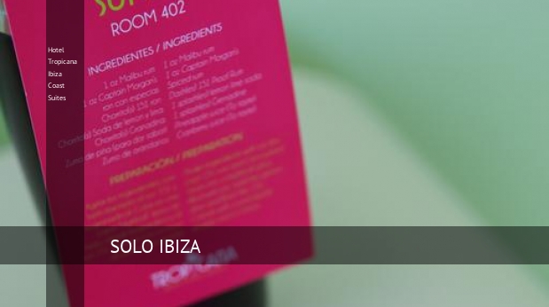 Hotel Tropicana Ibiza Coast Suites baratos