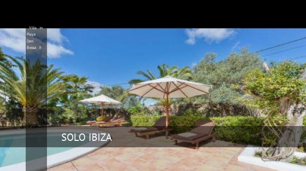 Villa in Playa Den Bossa II booking