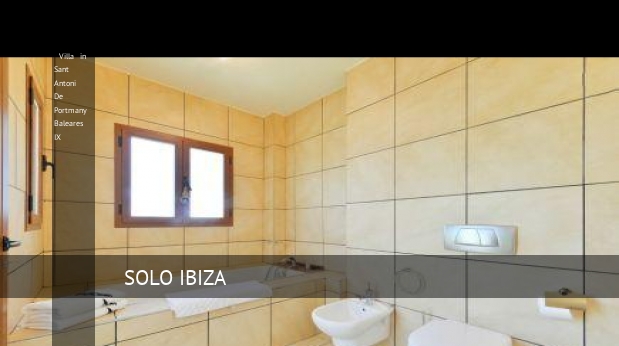 Villa in Sant Antoni De Portmany Baleares IX hotel-barato