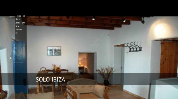 Villa in Sant Jordi De Ses Salines IV Ibiza